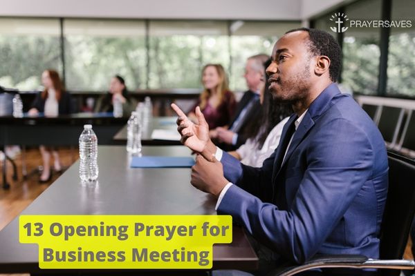 13 Opening Prayer for Business Meeting