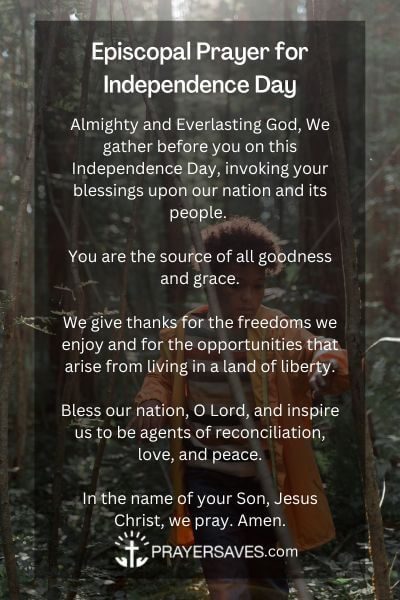 Episcopal Prayer for Independence Day