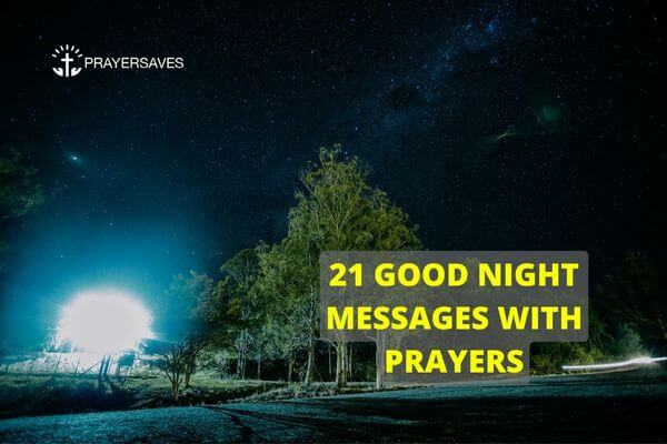 GOOD NIGHT MESSAGES WITH PRAYERS