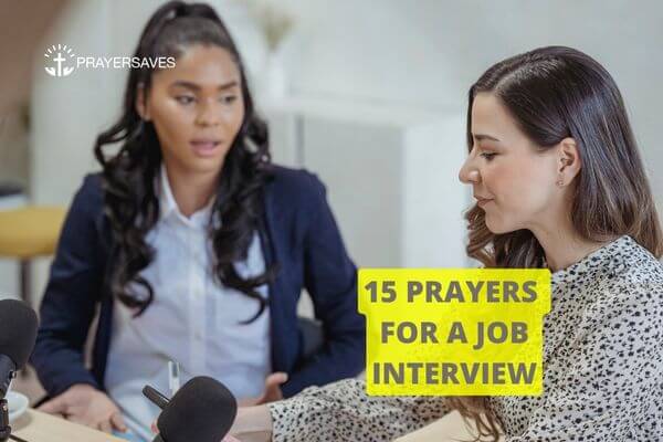 PRAYERS FOR A JOB INTERVIEW