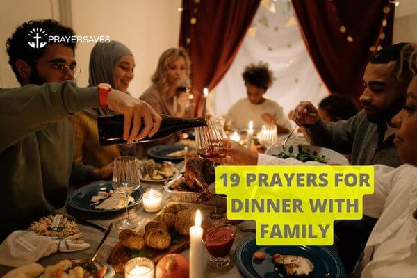 PRAYERS FOR DINNER WITH FAMILY
