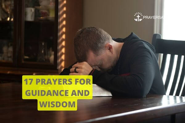 PRAYERS FOR GUIDANCE AND WISDOM