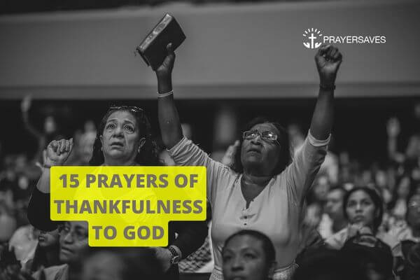 PRAYERS OF THANKFULNESS TO GOD (1)